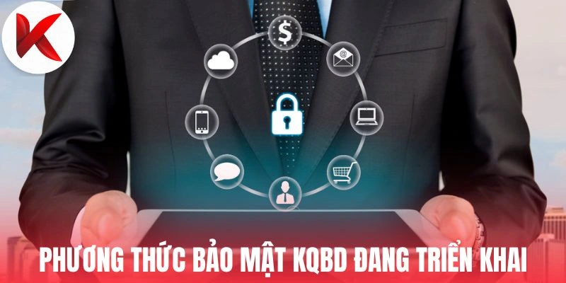 Phương thức bảo mật KQBD đang triển khai