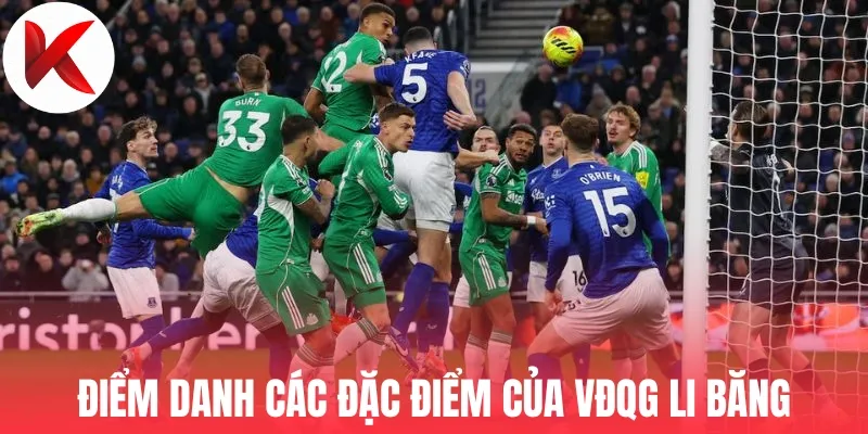 Điểm danh các đặc điểm của VĐQG Li Băng