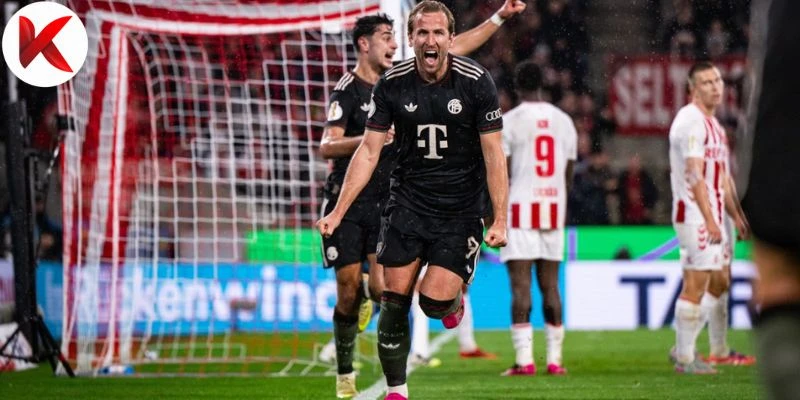 Munich thắng FC Cologne với tỷ số 5-1