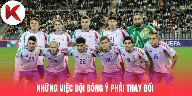 Những việc đội bóng Ý phải thay đổi 