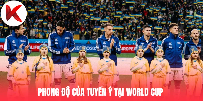 Phong độ của tuyển Ý tại World Cup 