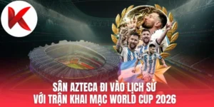 Sân Azteca Đi Vào Lịch Sử Với Trận Khai Mạc World Cup 2026